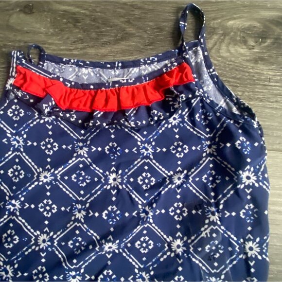 Epic Threads Girls Light Weight Hankerchief Style Tank Top-Blue-4T-NWT - Picture 3 of 5